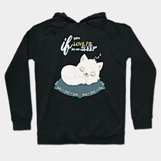 Cute Sleepy Cat Hoodie